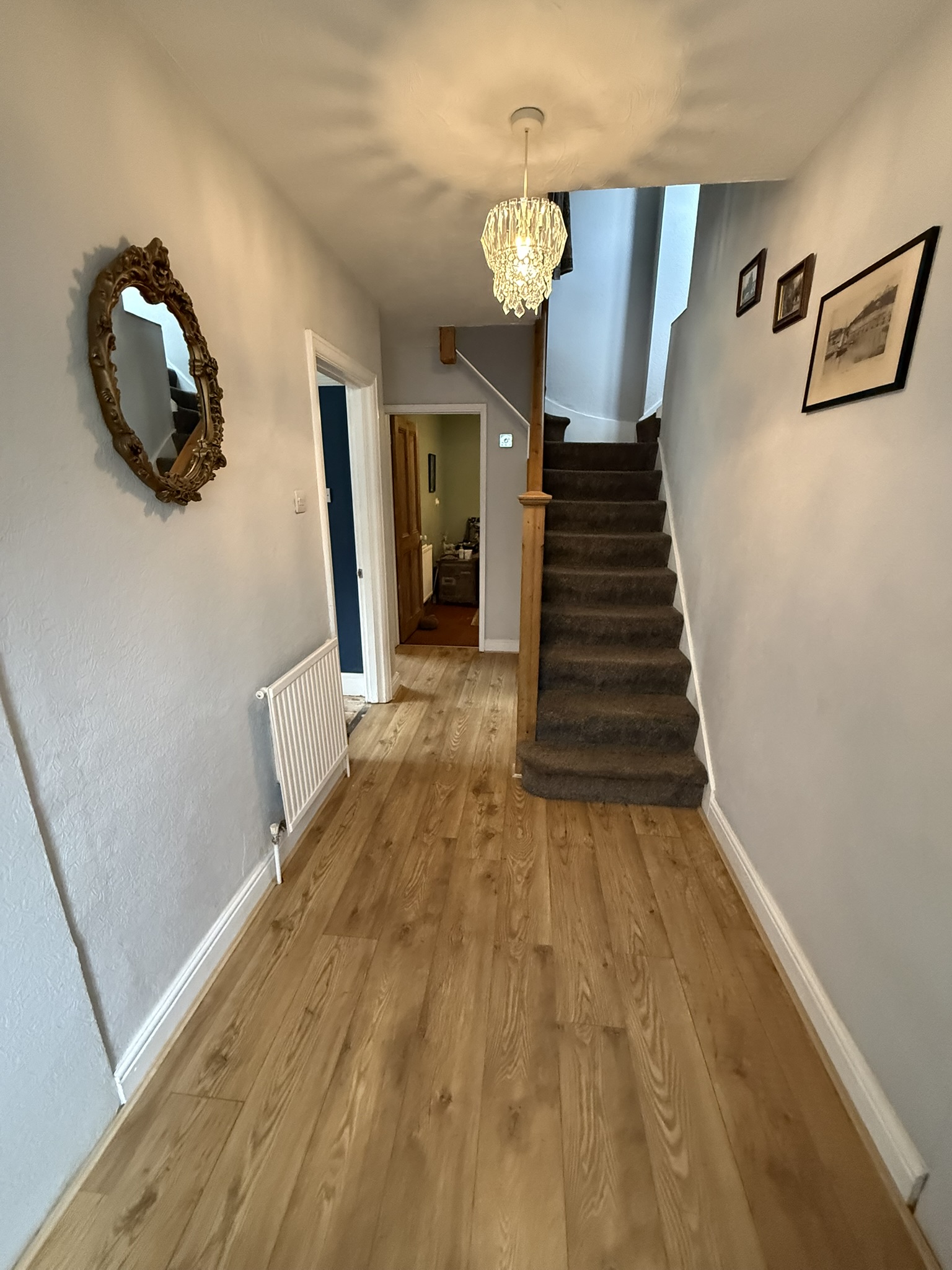 Laminate flooring fitted to a Torbay home